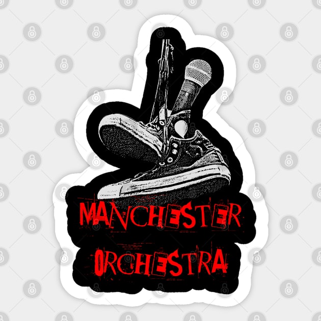 manchester Sticker by mantaplaaa